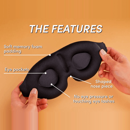 DriftEaze™ 3D Sleep Mask