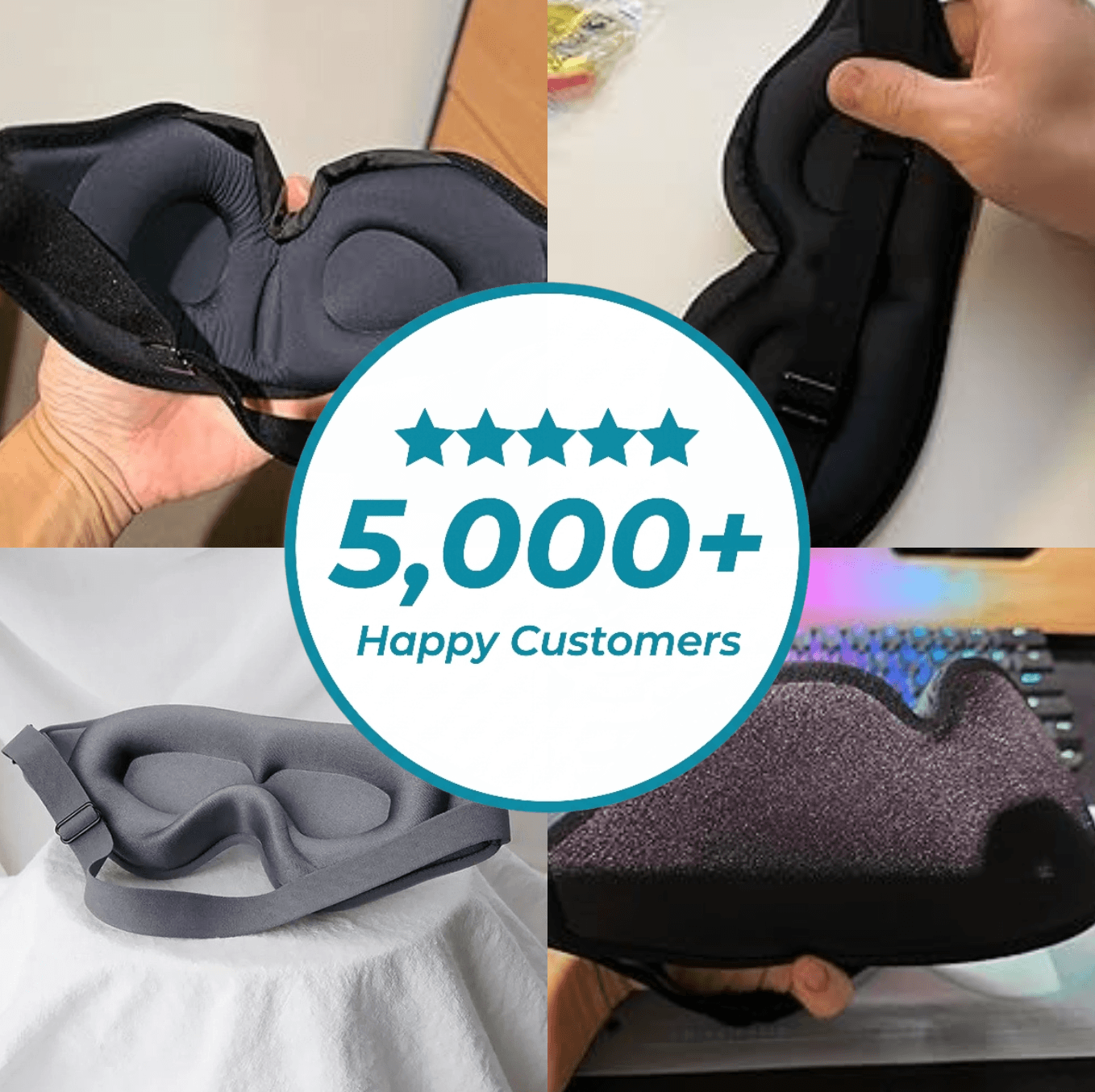 DriftEaze™ 3D Sleep Mask